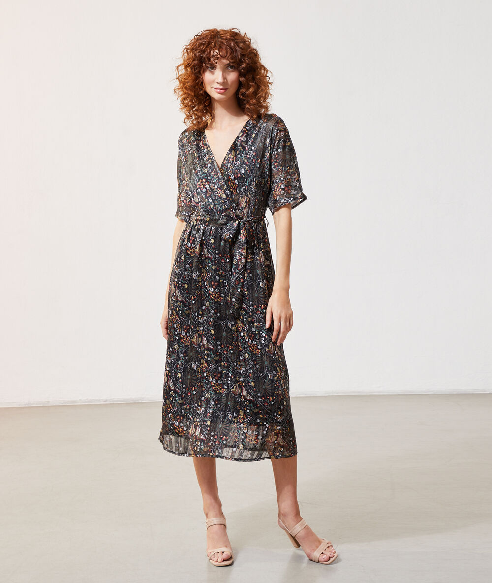 Robe imprimé floral foret.