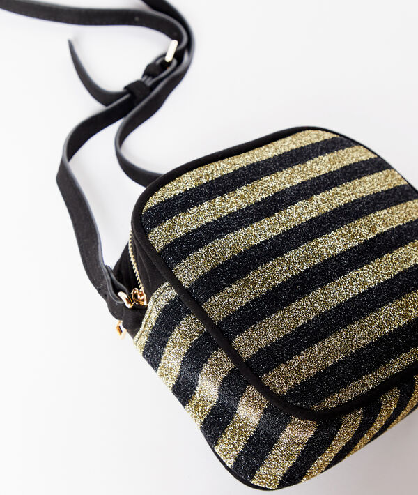 Sac rayé à paillettes Sac rayé à paillettes