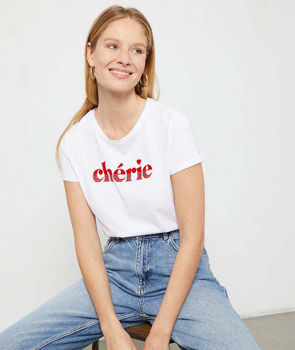 T-shirt "Chérie" T-shirt "Chérie"