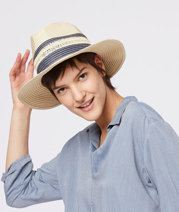 Chapeau effet paille Chapeau effet paille