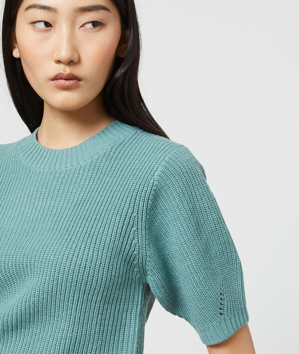 Pull côtelé en grosse maille Pull côtelé en grosse maille