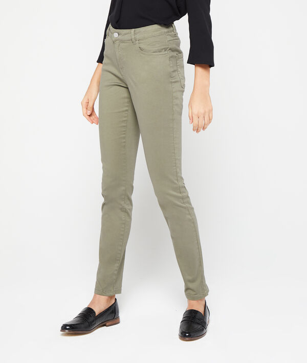 Pantalon slim en coton Pantalon slim en coton