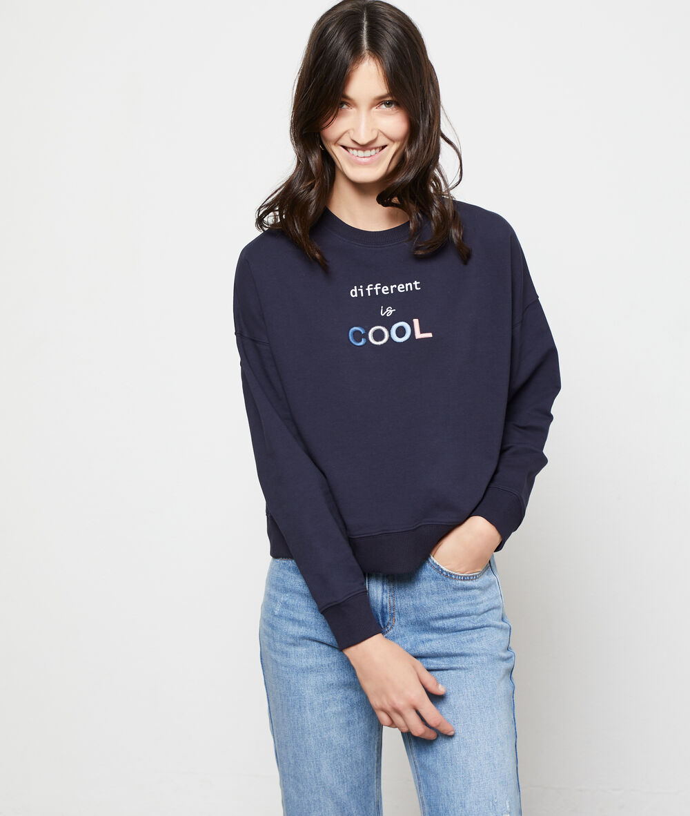 Sweat "different is cool" marine.