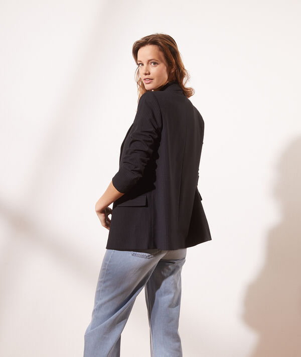 Veste de tailleur rayée Veste de tailleur rayée
