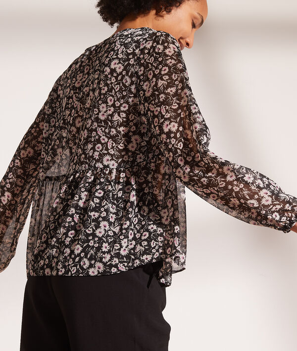 Blouse fluide imprimé fleuri Blouse fluide imprimé fleuri