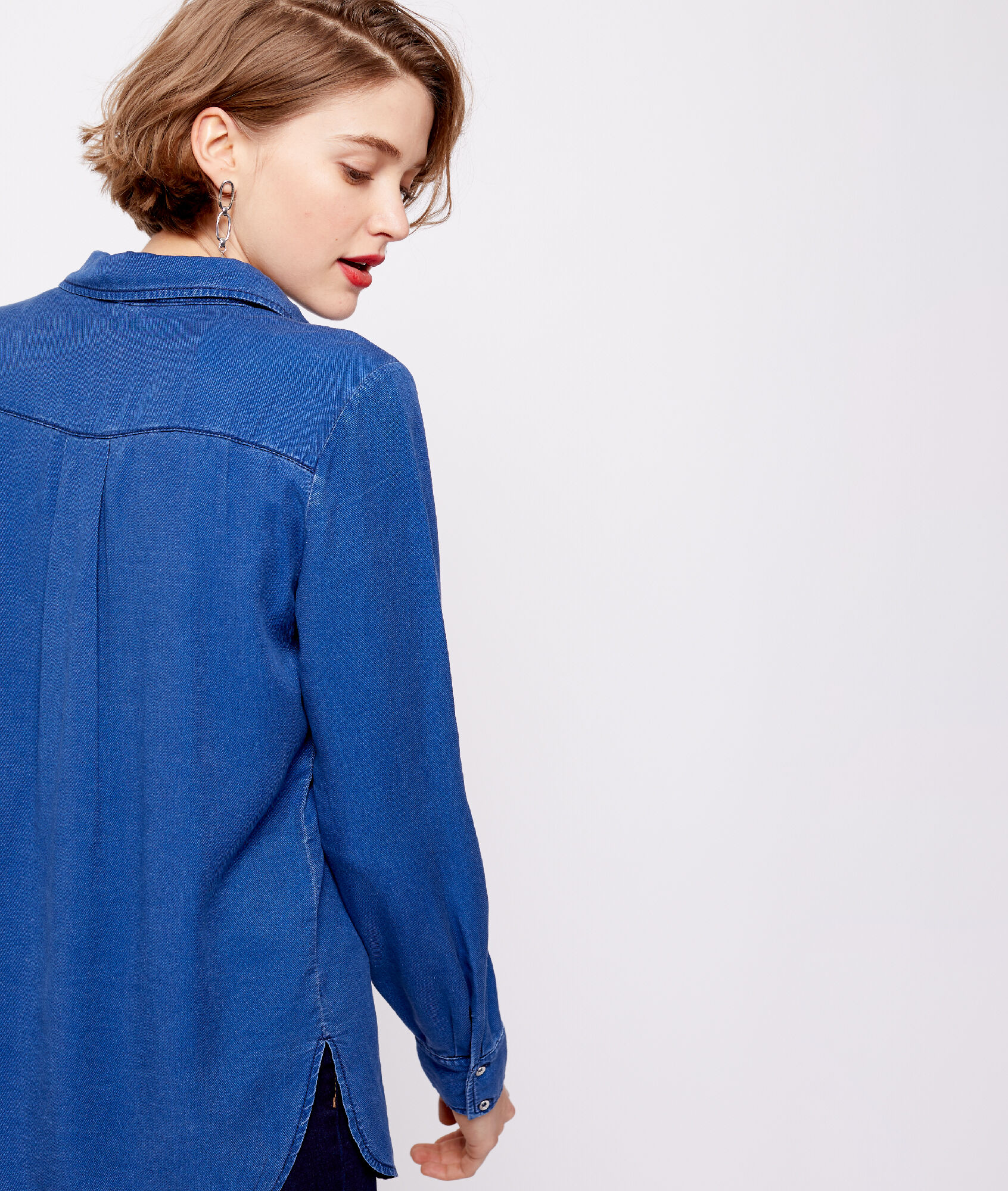 En Jean 4zxouwq Etam Effet Chemise Tencel® Stone Calyn rChdtsxoBQ