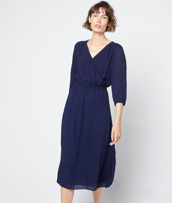 Robe longue cache-coeur Robe longue cache-coeur