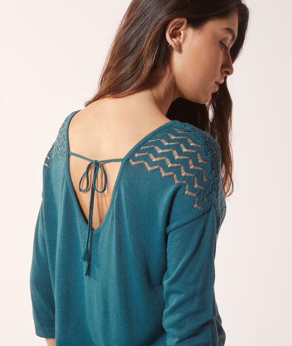 Pull en maille ajourée Pull en maille ajourée
