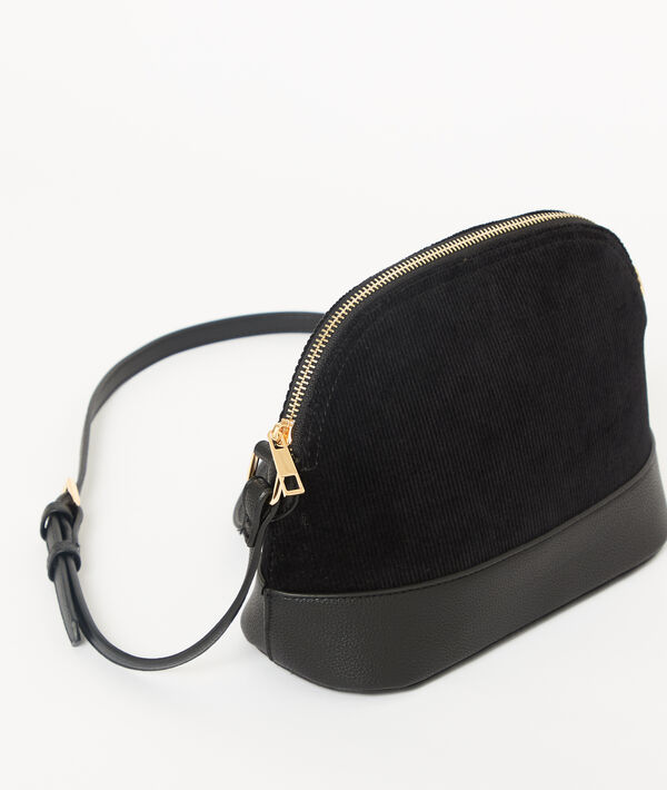 Sac besace effet velours Sac besace effet velours