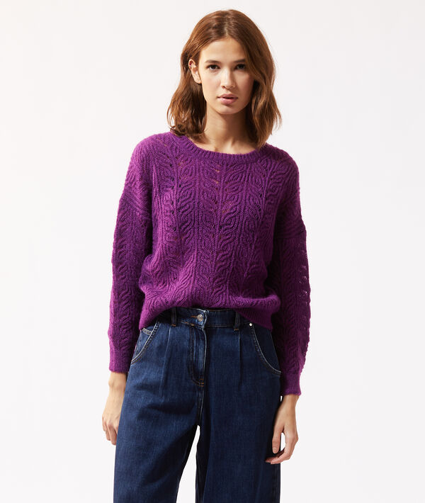 Pull en maille ajourée Pull en maille ajourée