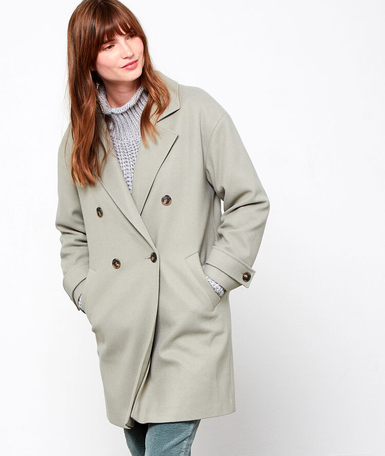 Manteau masculin sauge.