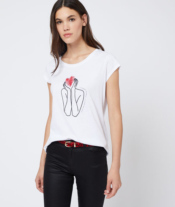 T-shirt à broderies T-shirt à broderies