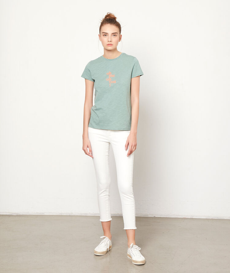 T-shirt "oh me oh you" amande.