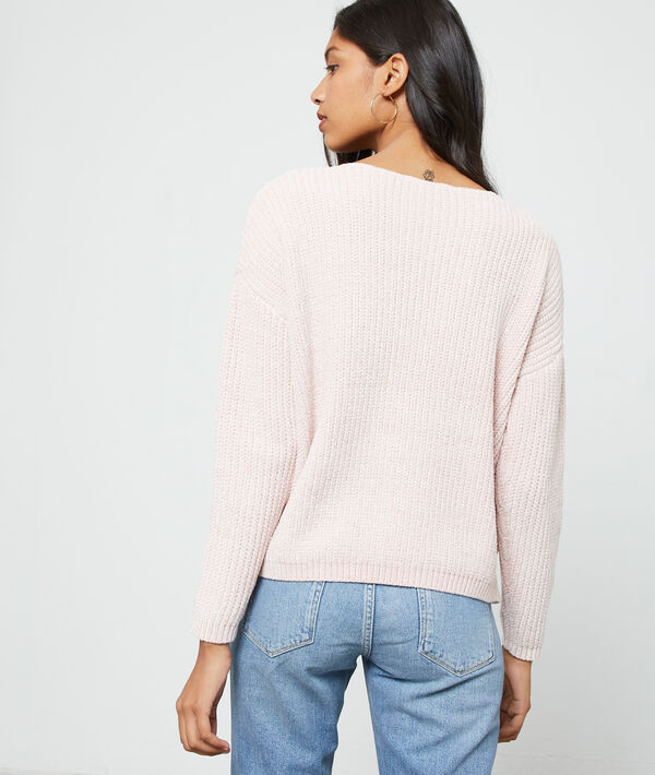 Pull en maille chenille Pull en maille chenille