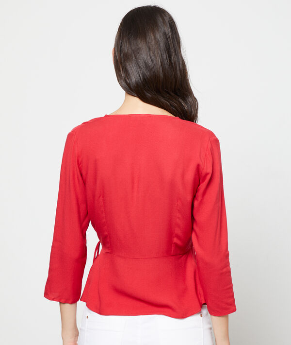 Blouse cache-coeur Blouse cache-coeur