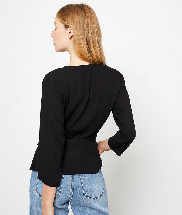 Blouse cache-coeur Blouse cache-coeur