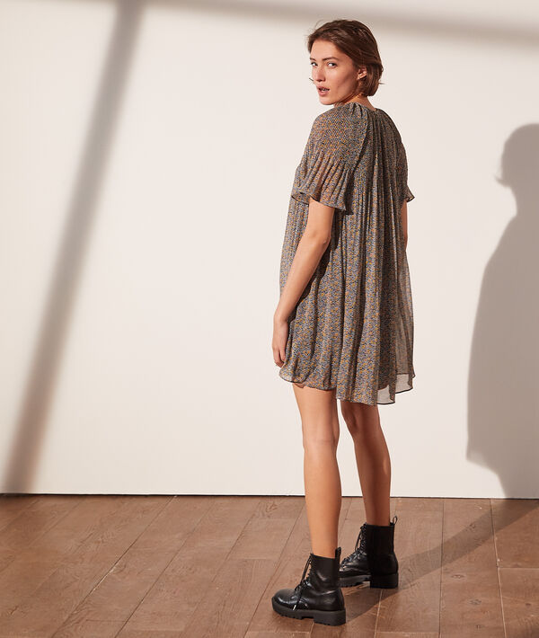 Robe fluide imprimé fleuri Robe fluide imprimé fleuri