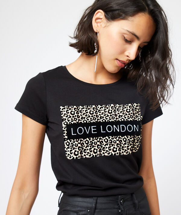 T-shirt "love london" noir.