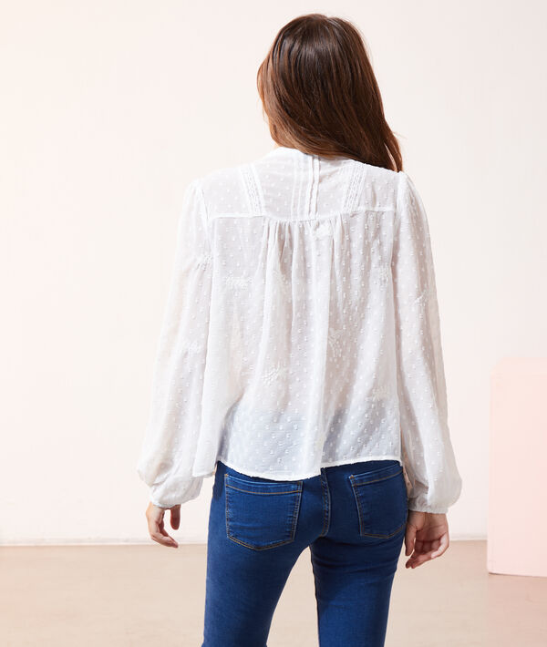 Blouse en plumetis Blouse en plumetis