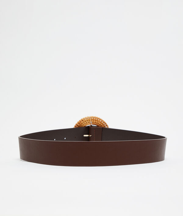 Ceinture large à boucle tressée Ceinture large à boucle tressée