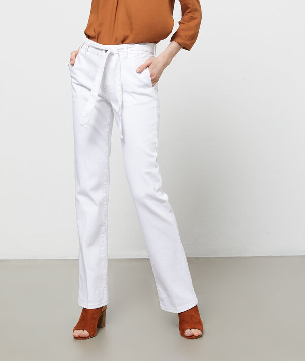Pantalon flare ceinturé Pantalon flare ceinturé