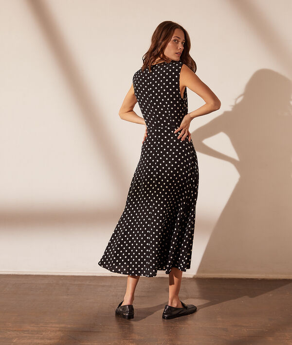 Robe longue à pois Robe longue à pois