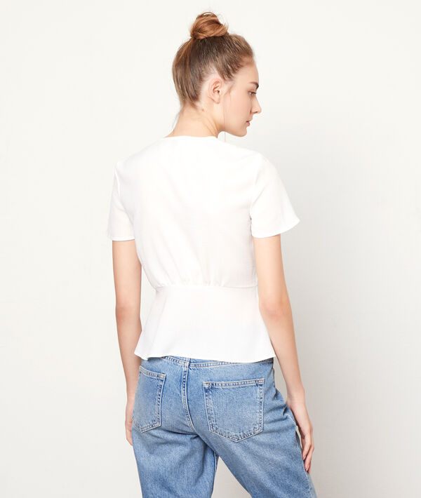 Blouse cache-coeur Blouse cache-coeur
