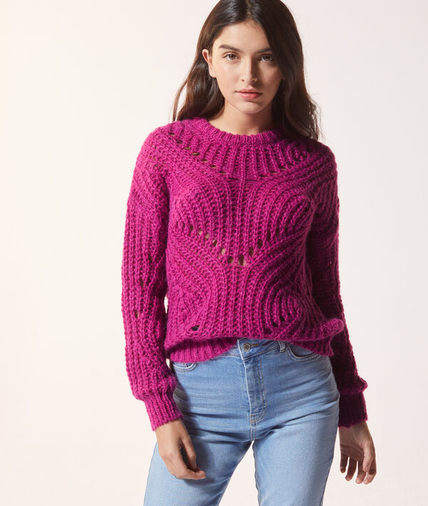 Pull en maille ajourée Pull en maille ajourée