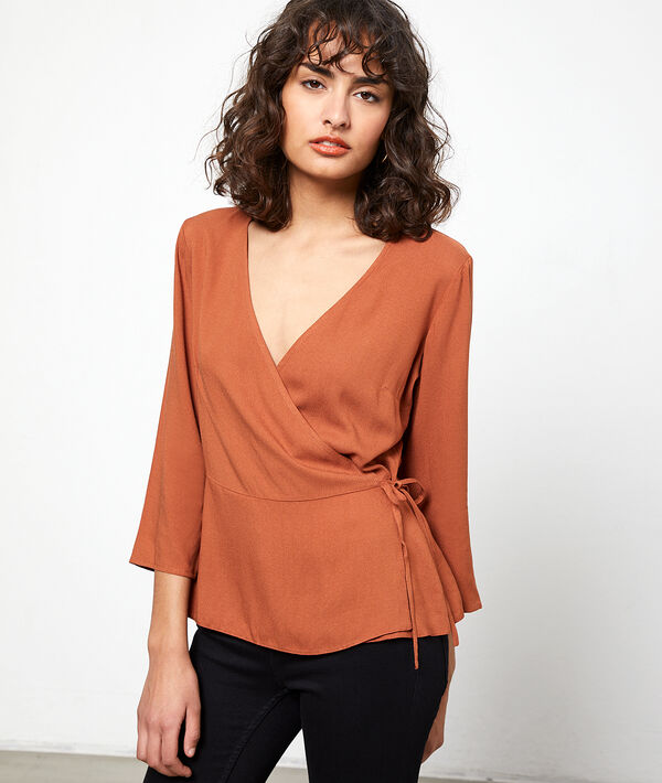 Blouse cache-coeur Blouse cache-coeur
