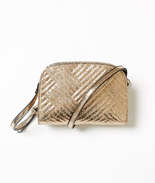 Sac doré matelassé Sac doré matelassé