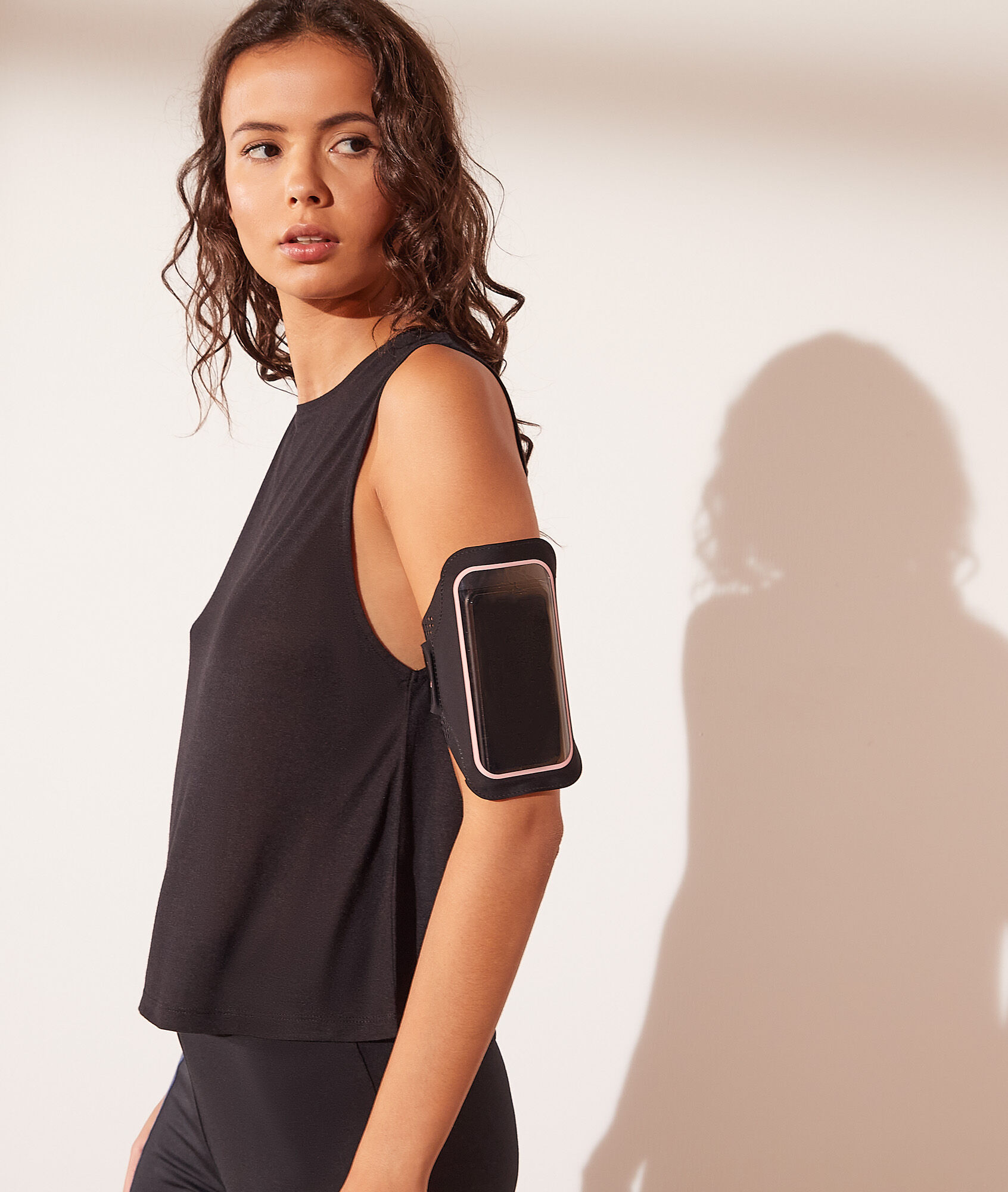 Brassard de sport smartphone - Erun - TU - Noir - Femme - Etam