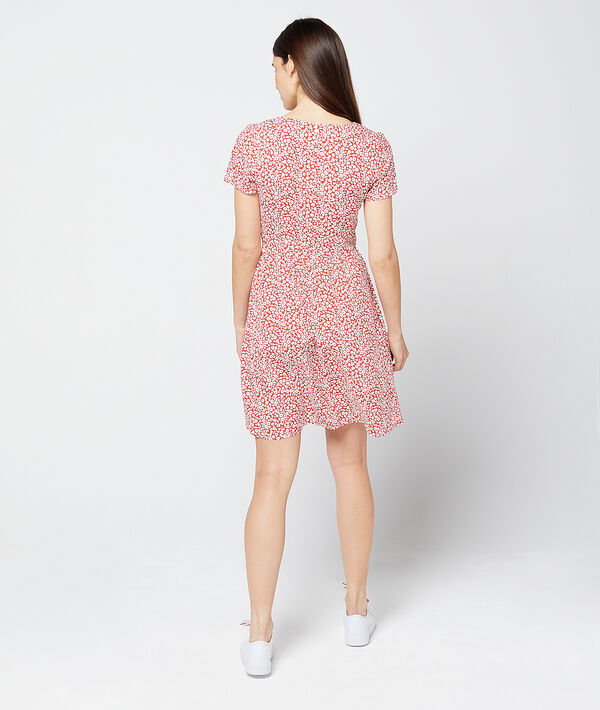 Robe boutonnée à imprimé fleuri Robe boutonnée à imprimé fleuri
