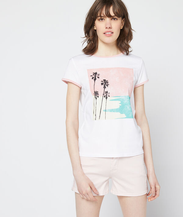 T-shirt imprimé plage T-shirt imprimé plage