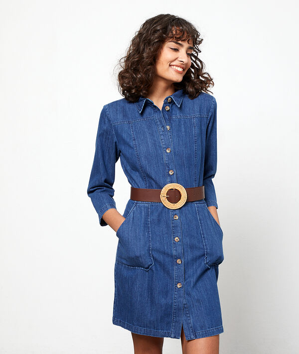 Robe chemise en jean Robe chemise en jean