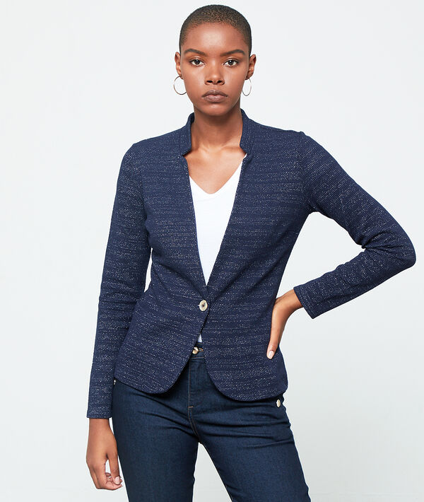 Veste détails fils métallisés Veste détails fils métallisés