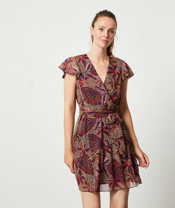 Robe imprimé feuillage Robe imprimé feuillage