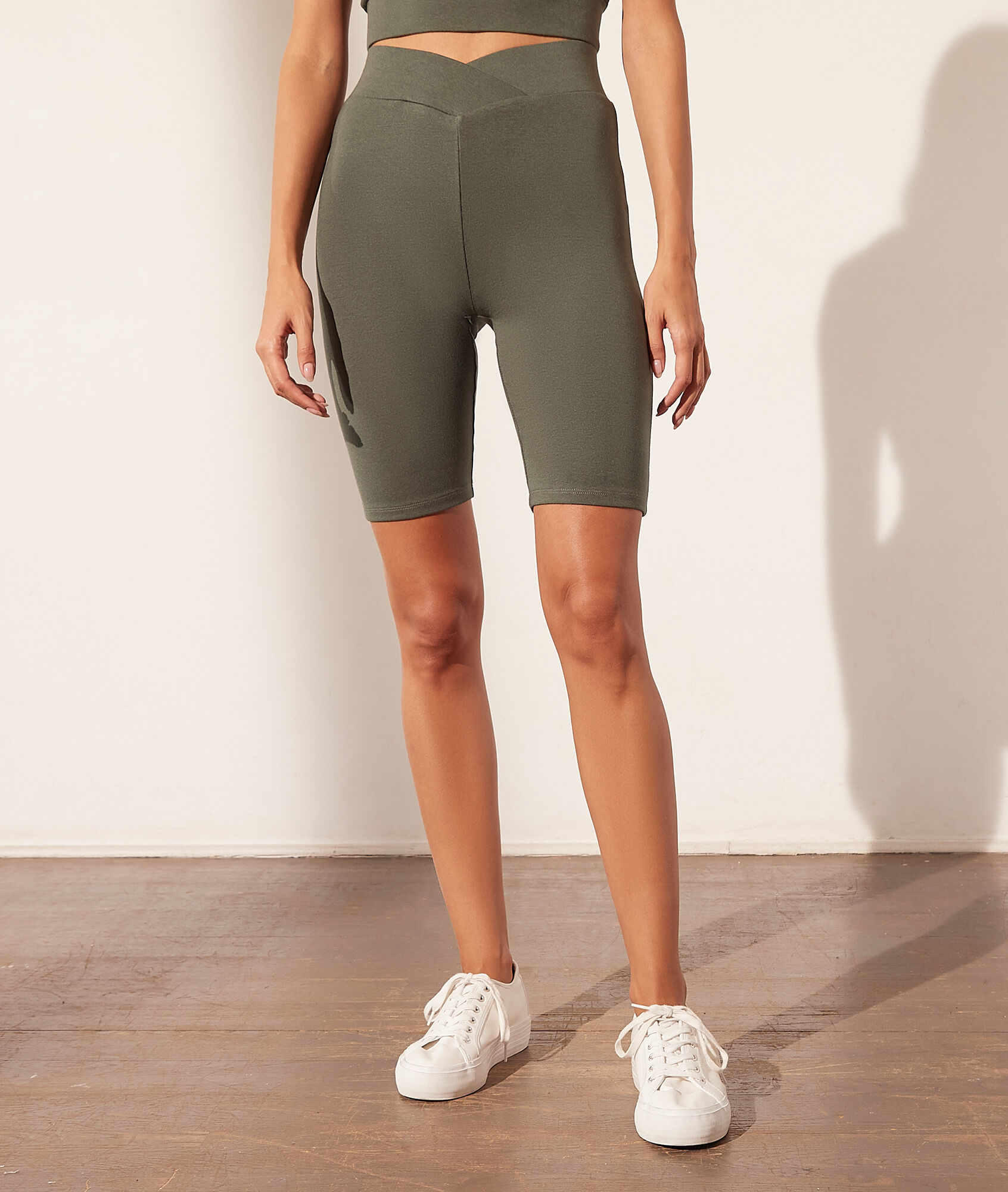 Short cycliste - Sporty - XS - Vert - Femme - Etam