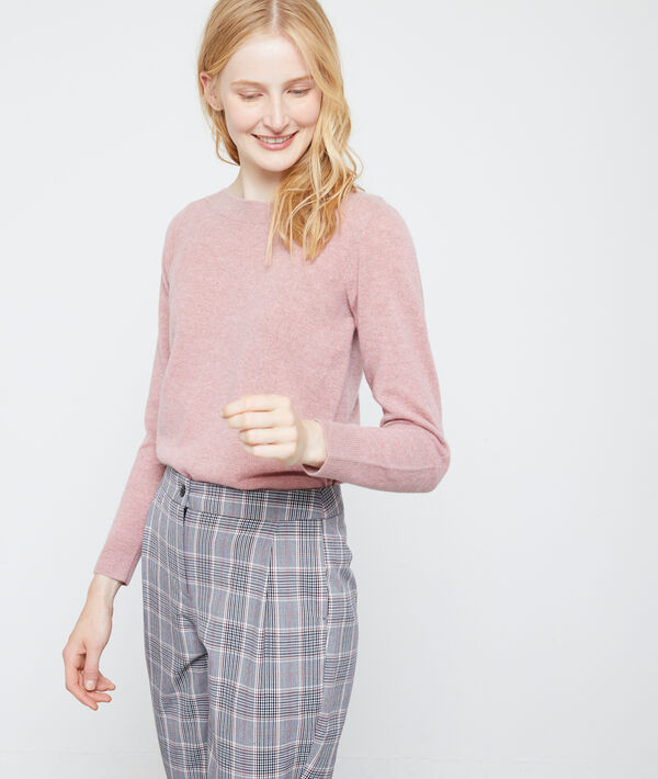 Pull col bateau en cachemire Pull col bateau en cachemire