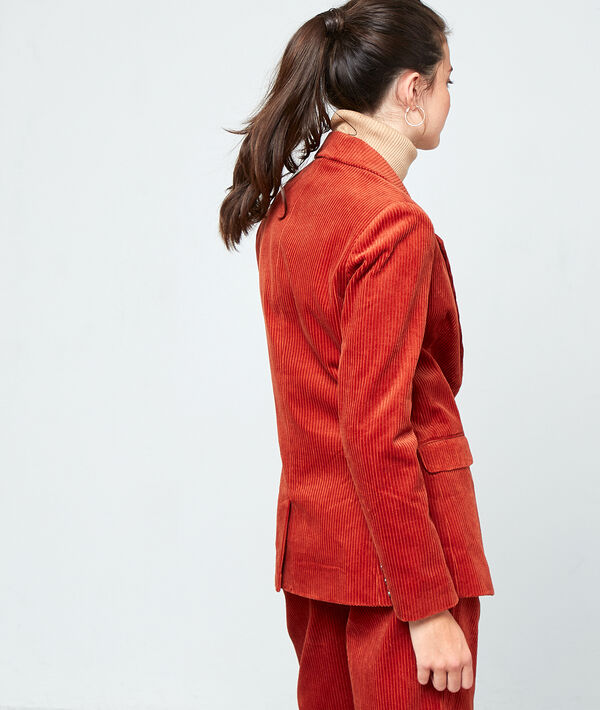 Veste de tailleur en velours côtelé Veste de tailleur en velours côtelé
