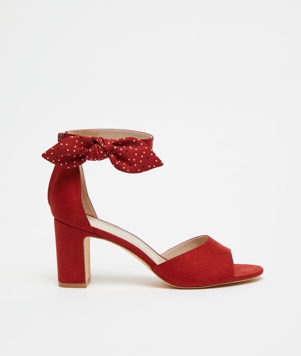 Sandales nouées à talons Sandales nouées à talons