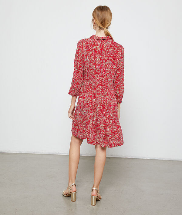 Robe chemise motifs coeur Robe chemise motifs coeur