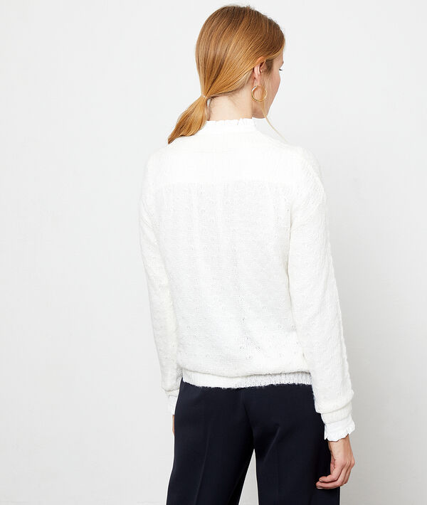 Pull en maille pointelle Pull en maille pointelle