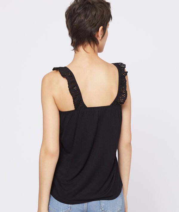 Top à broderie anglaise Top à broderie anglaise