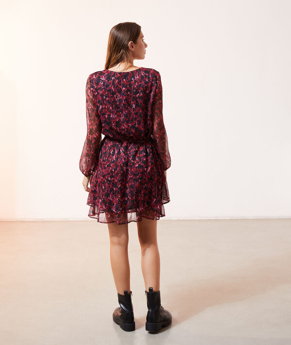 Robe imprimée avec ceinture Robe imprimée avec ceinture