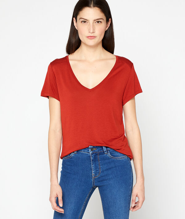 T-shirt col v T-shirt col v