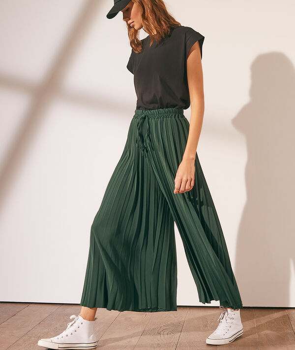 Pantalon large plissé Pantalon large plissé