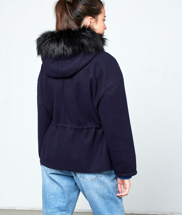 Parka capuche en fausse fourrure Parka capuche en fausse fourrure