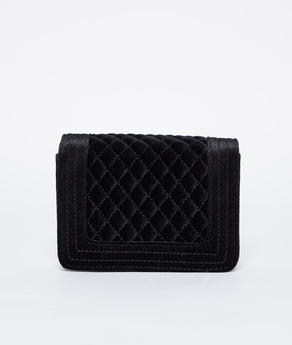 Sac matelassé effet velours Sac matelassé effet velours