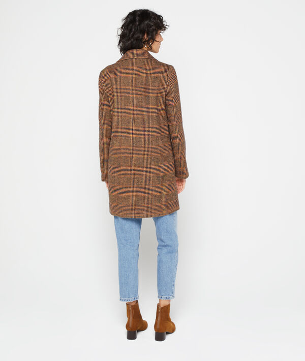 Manteau masculin à motifs Prince de Galles Manteau masculin à motifs Prince de Galles