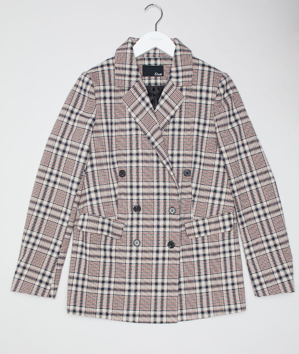 Veste tailleur à carreaux Veste tailleur à carreaux